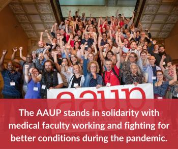 AAUP Stands In Solidarity With Medical Faculty